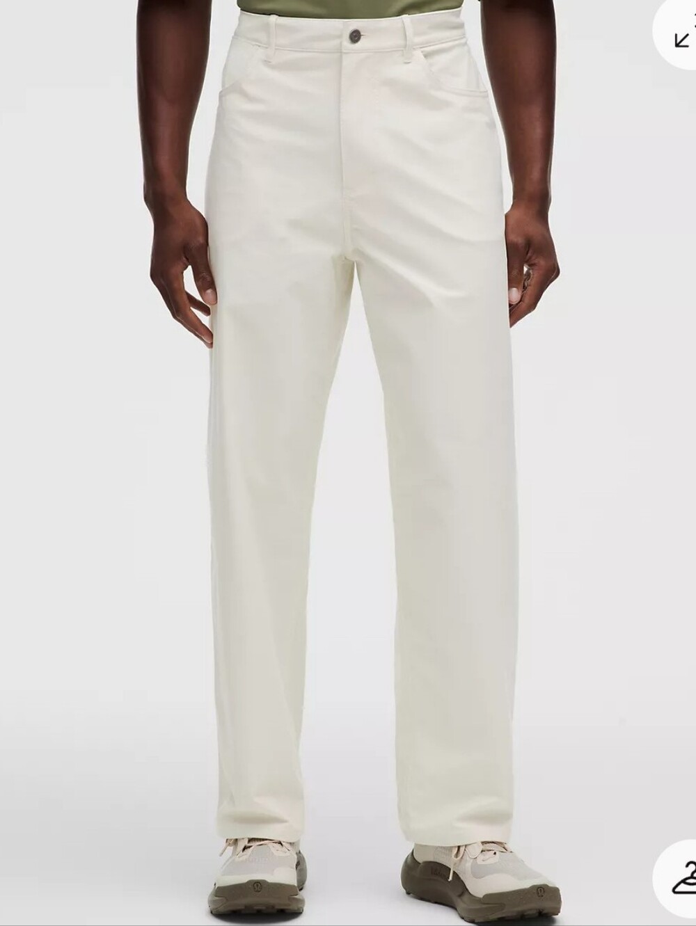 Lululemon  Pant 28" In Light Ivory